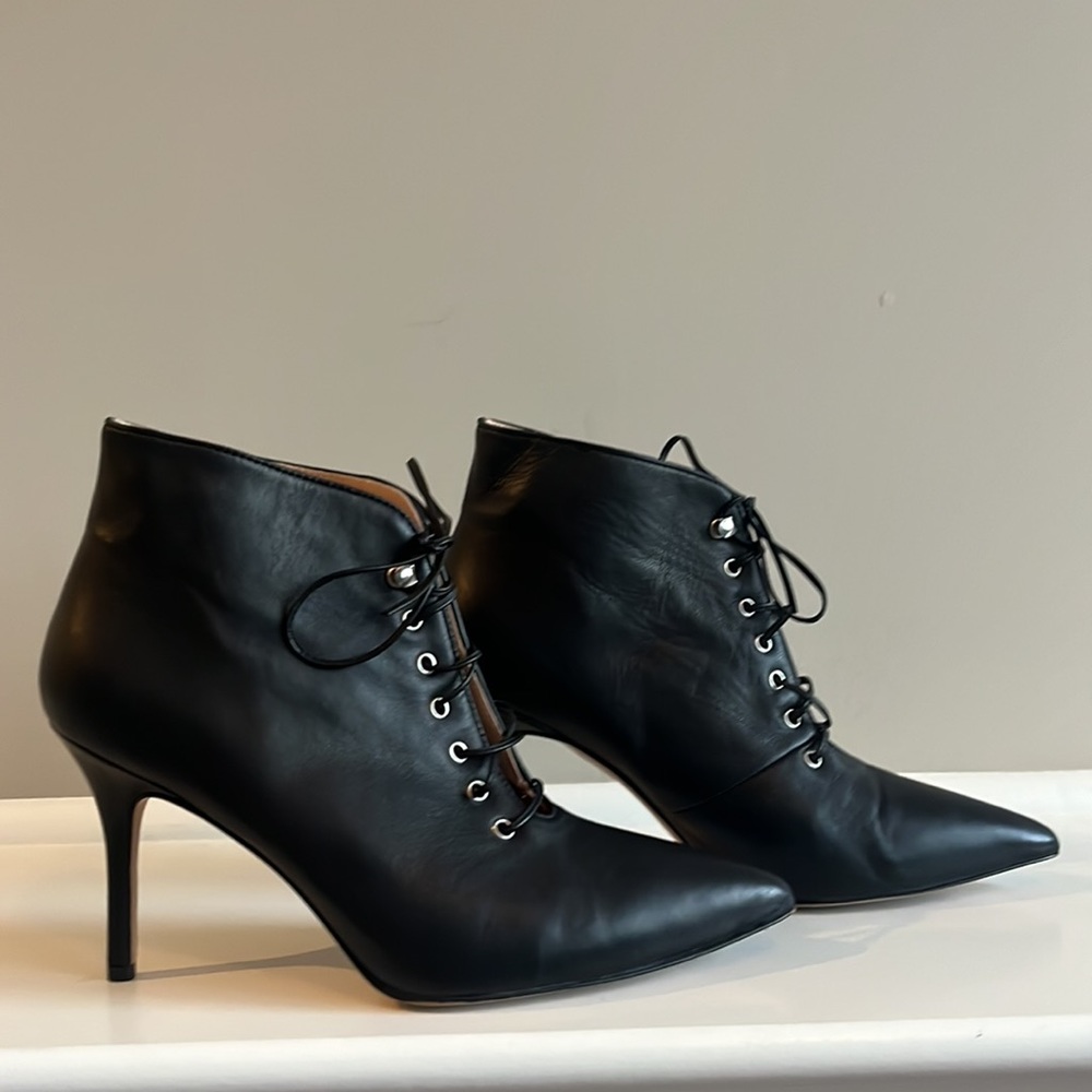 J Crew Leather Booties